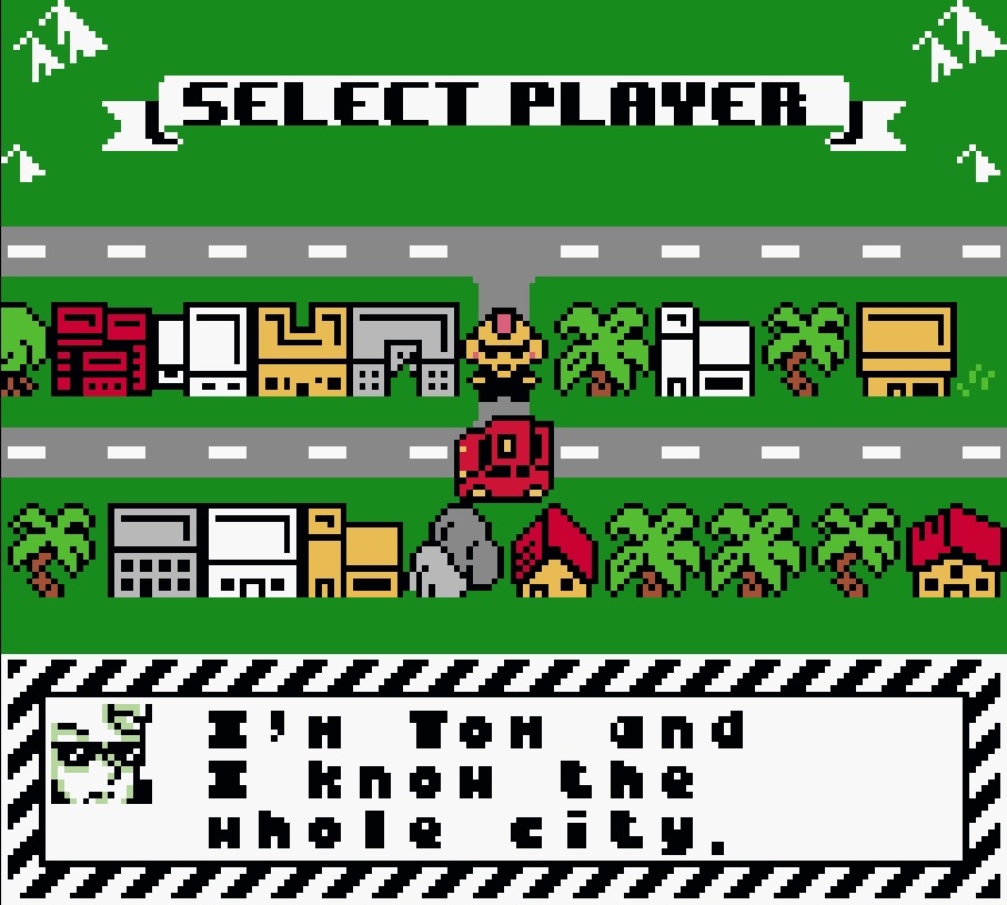 Screenshot 5 for TAXI BOY for GameBoy-GameBoyColor by PCNONOGames