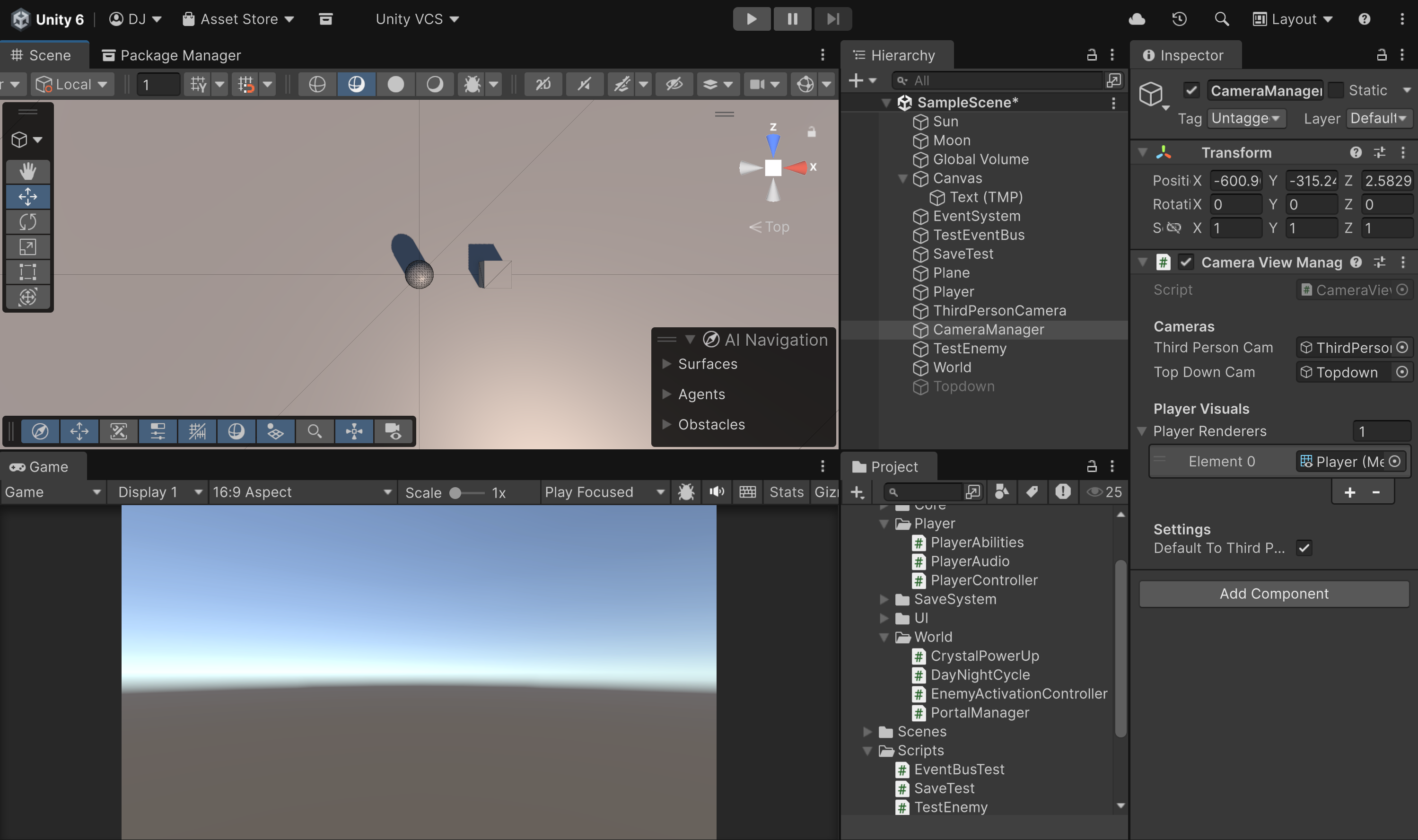 Aethel's Light — Unity Game Systems Library by Diamond Jamez