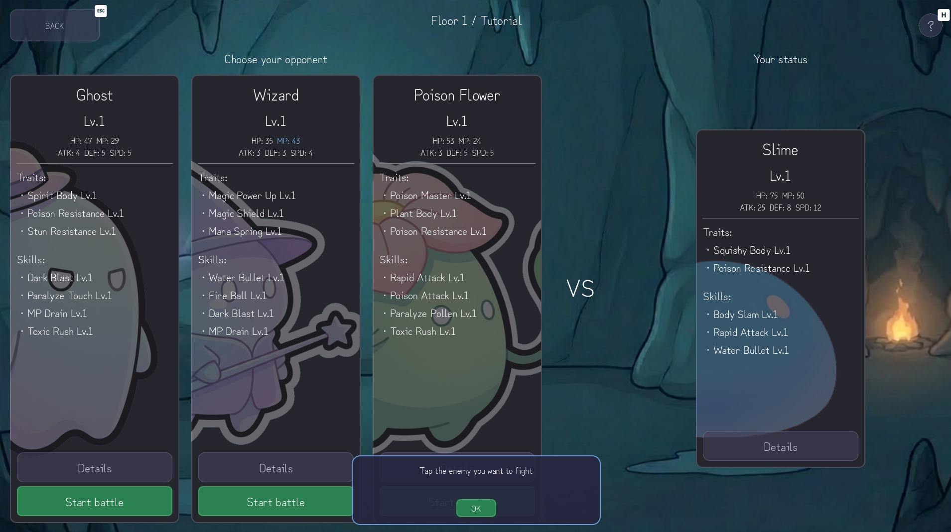 Screenshot 2 for Rogue Like Slime