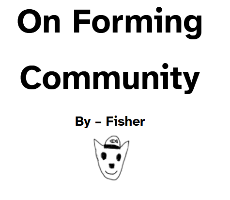 Screenshot 2 for On Forming Community - By Fisher