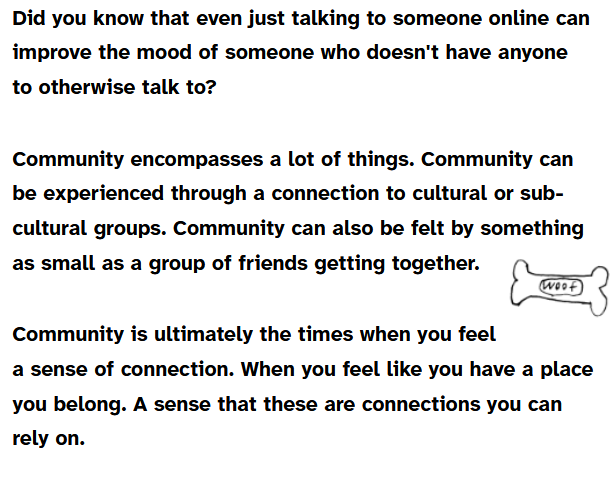 Screenshot 4 for On Forming Community - By Fisher