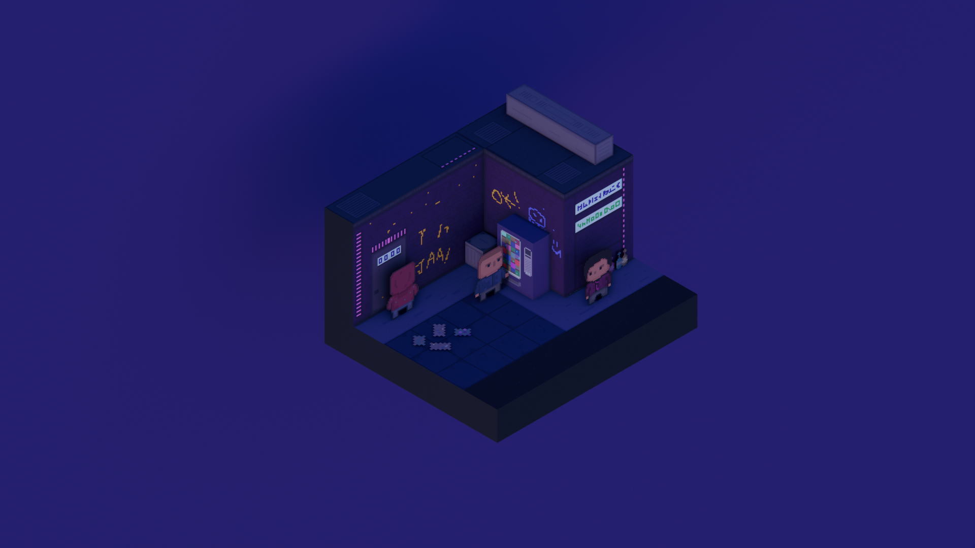 Cover image for CYBERPUNK - PACK 02 | FORMANULA (Papercraft Diorama Kit)