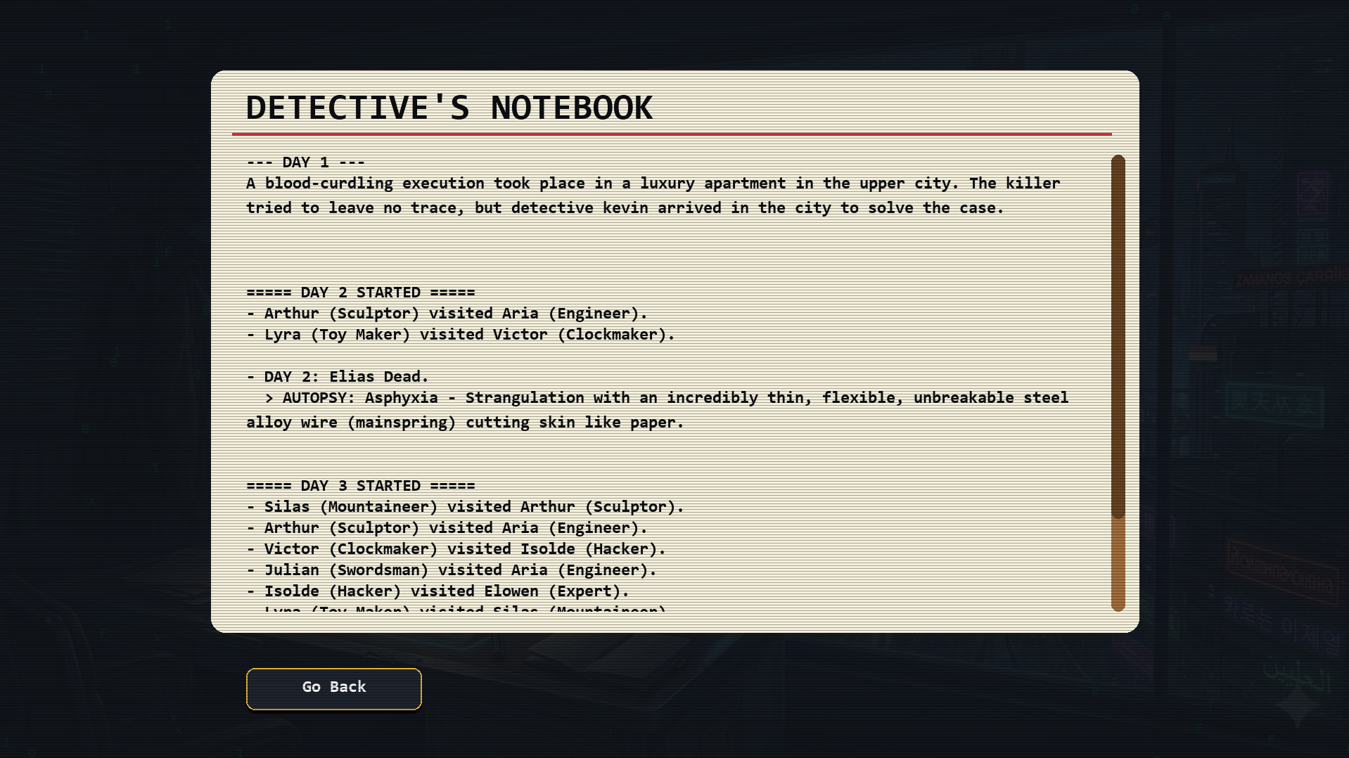 Screenshot 8 for ChoronosCityAİDetective
