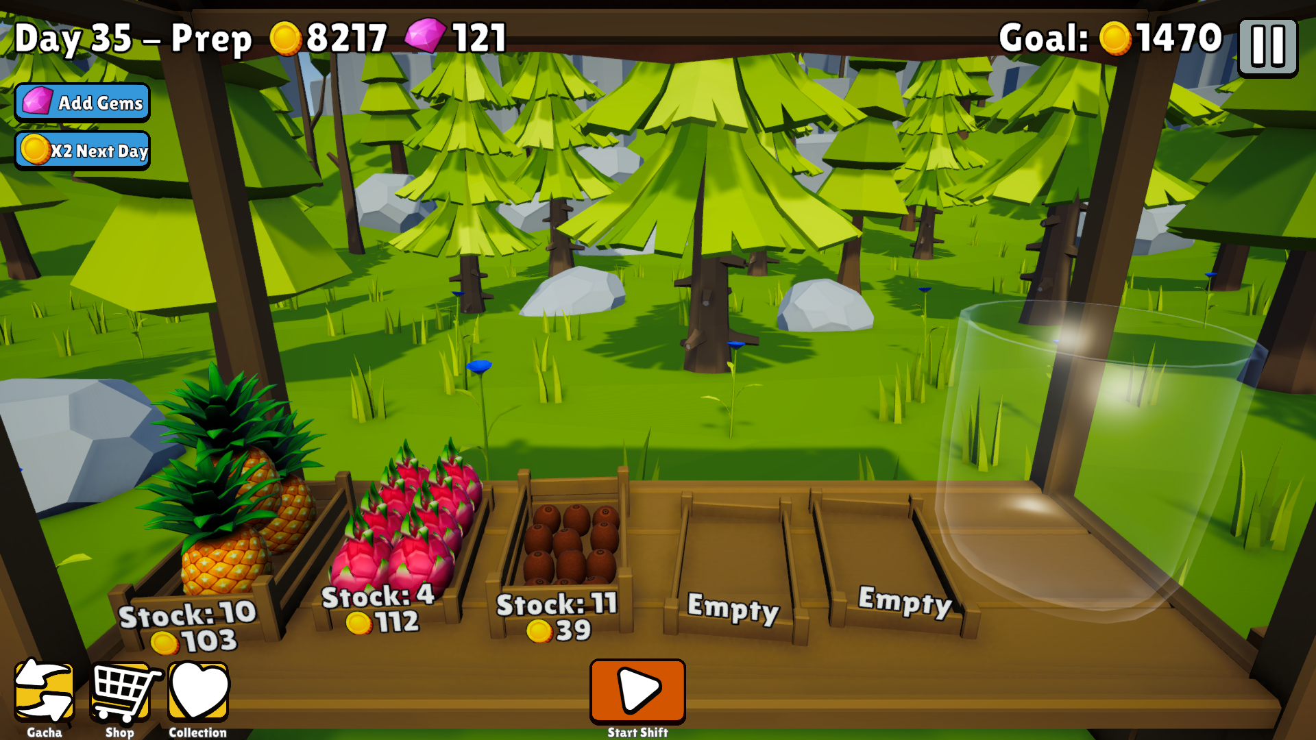 Screenshot 2 for Fruit Cup Tycoon