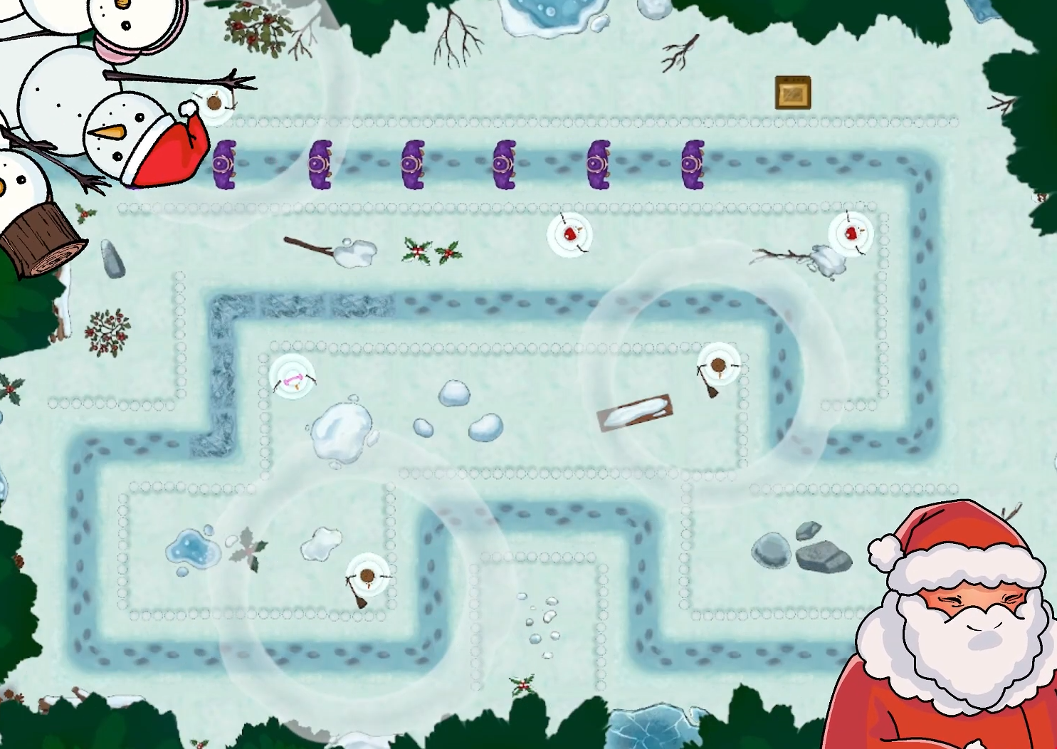 Screenshot 3 for Snowmen vs Humans