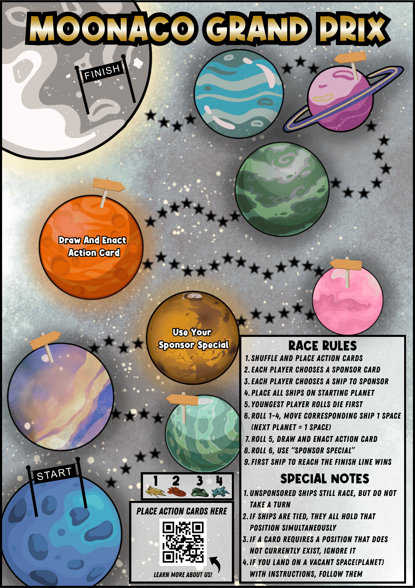 Screenshot 2 for The Moonaco Grand Prix PnP From ROCKET RUCKUS