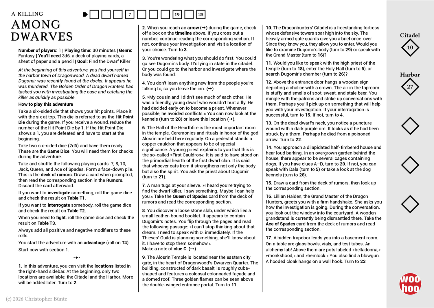 Screenshot 2 for A Killing Among Dwarves