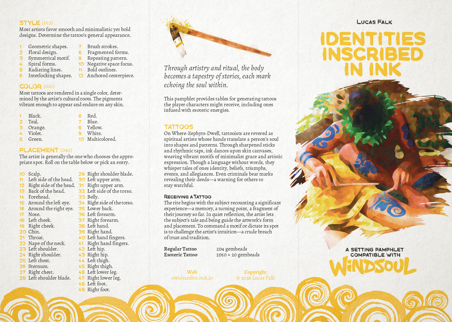 Screenshot 2 for Identities Inscribed in Ink