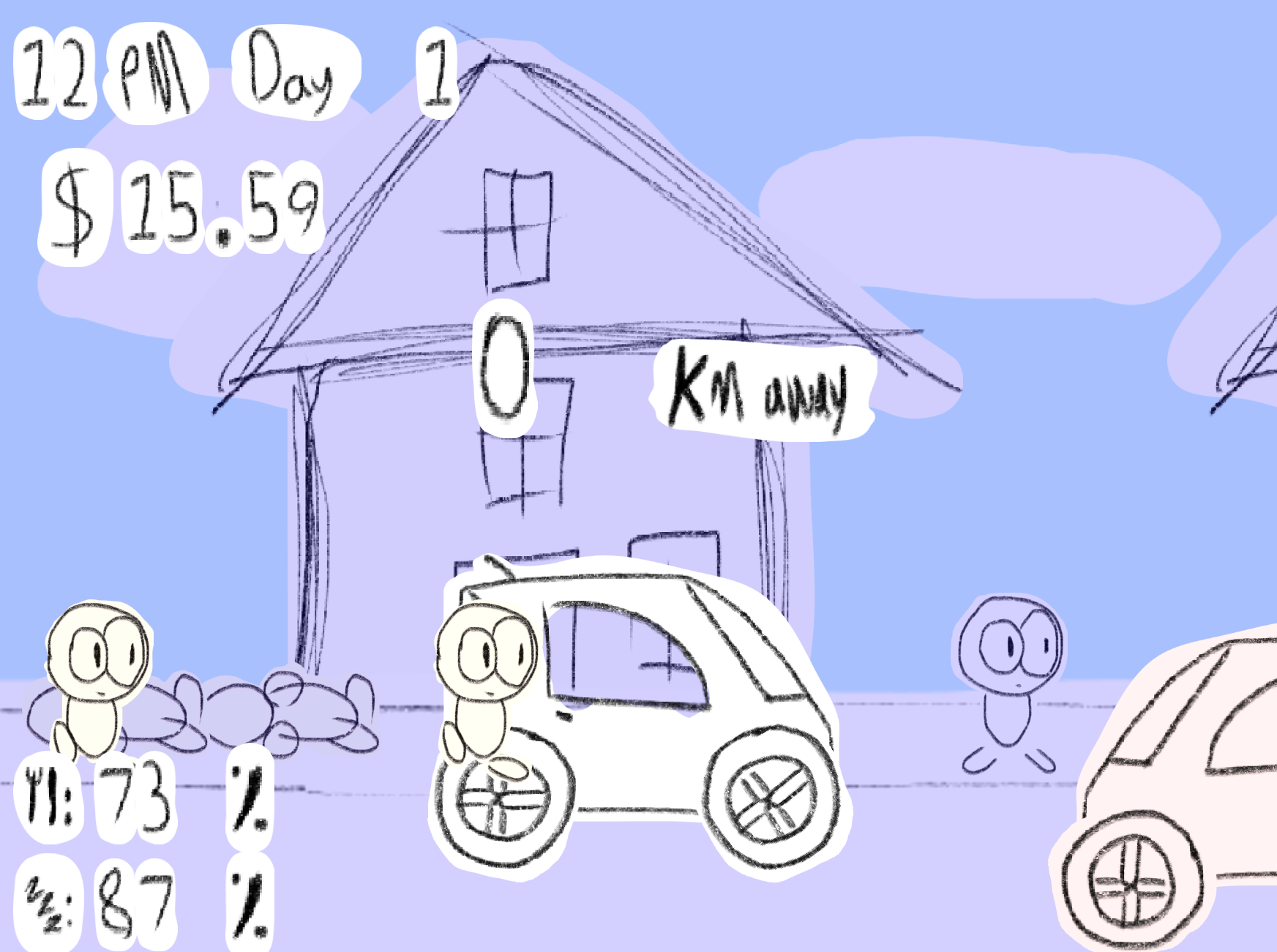 Screenshot 4 for The Terribly Treacherous Town Trek: The "What I Had for the Jam" Demo