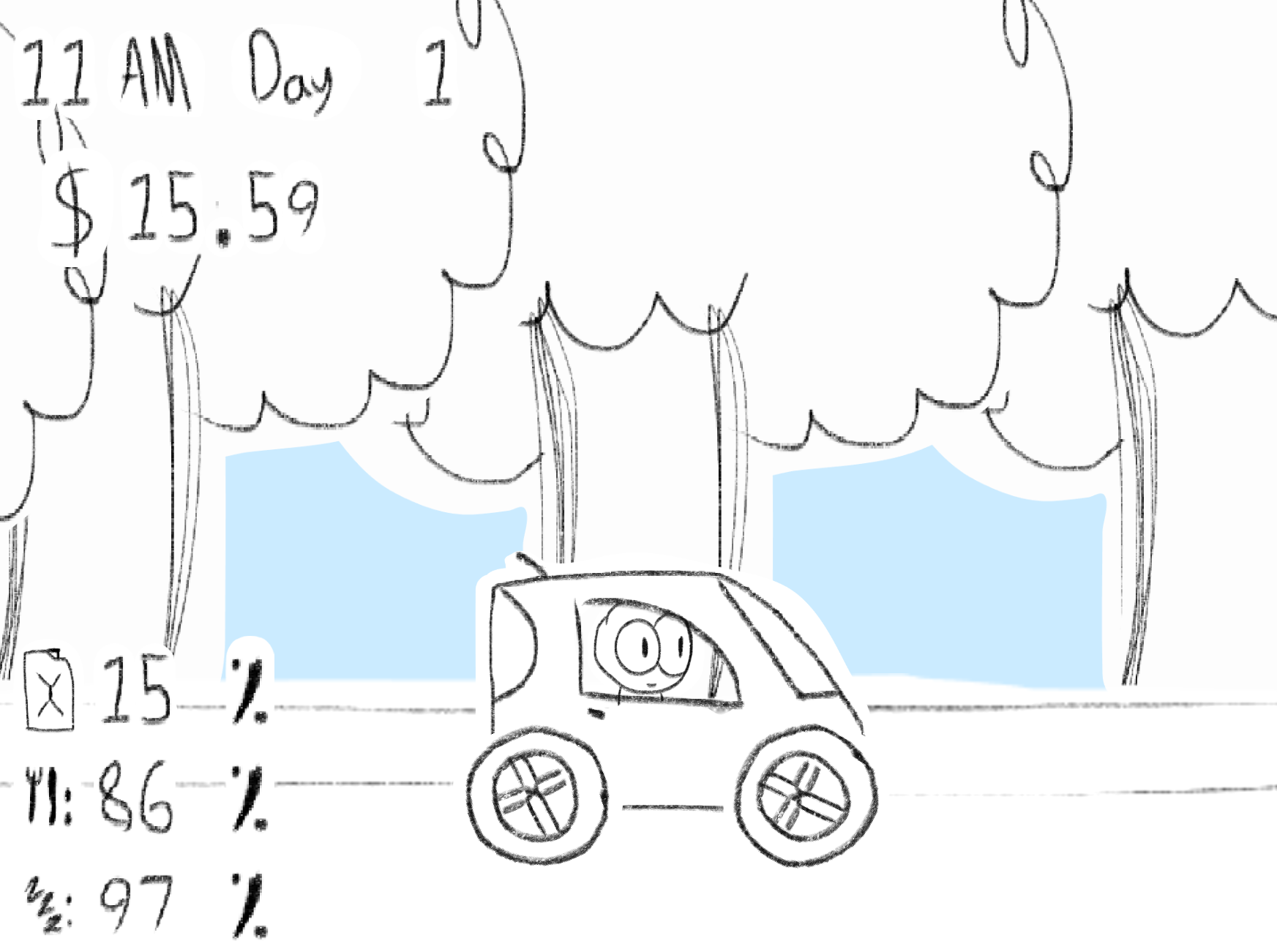 Screenshot 3 for The Terribly Treacherous Town Trek: The "What I Had for the Jam" Demo