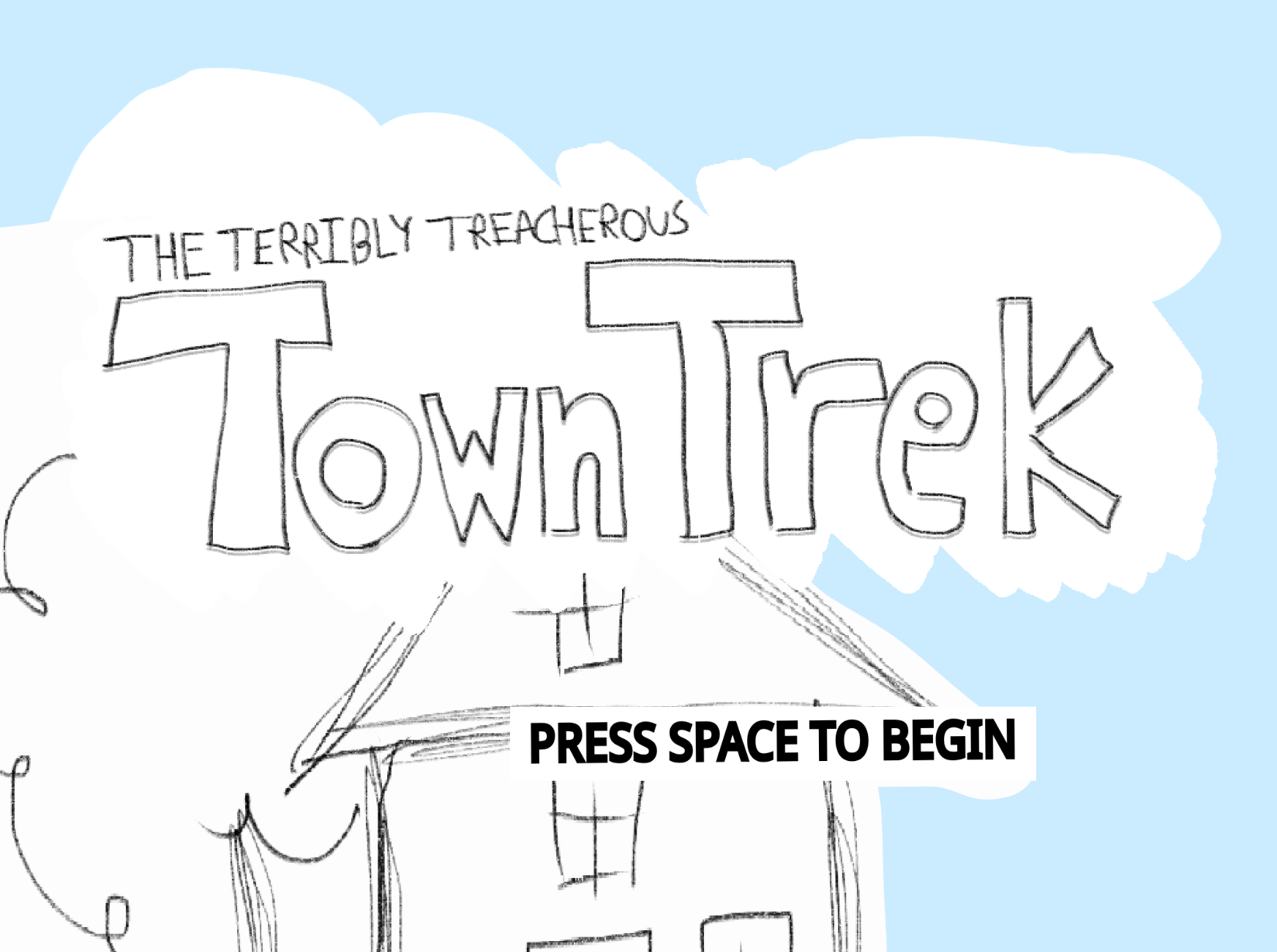 Screenshot 2 for The Terribly Treacherous Town Trek: The "What I Had for the Jam" Demo