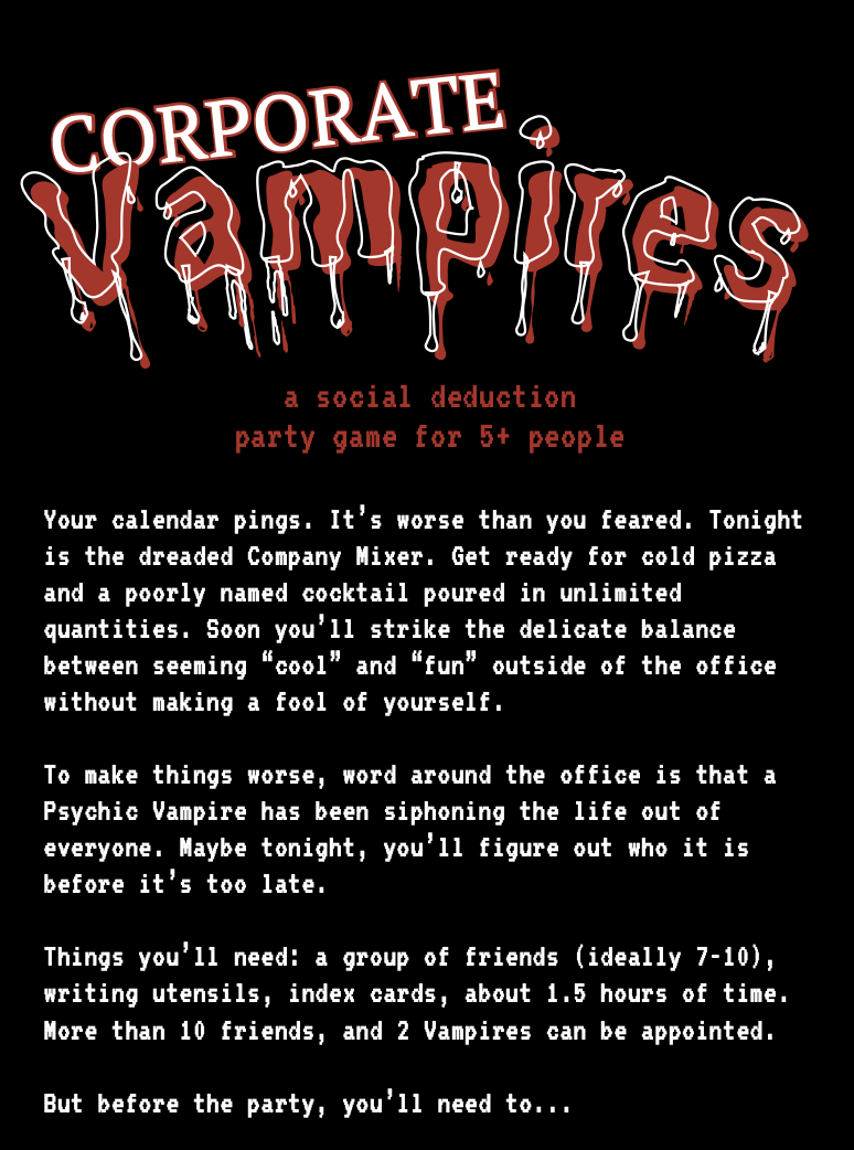 Screenshot 2 for Corporate Vampires