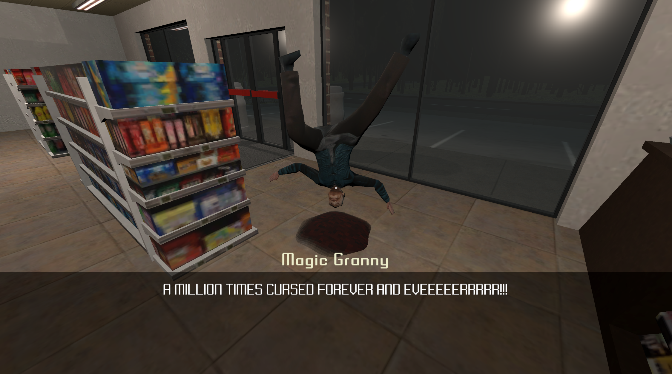Screenshot 3 for Magic Granny Cursed Me on my First Day on the Job