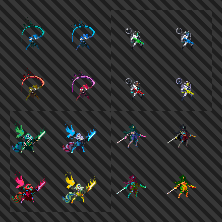 Battle Heroes - 40 RPG Character Asset Pack by a_klingon
