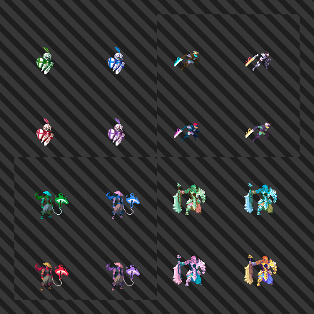 Battle Heroes - 40 RPG Character Asset Pack by a_klingon