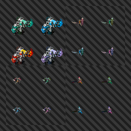 Battle Heroes - 40 RPG Character Asset Pack by a_klingon