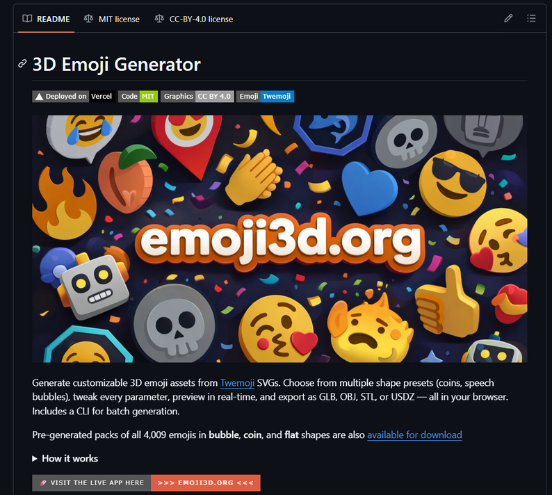 Free 4,000+ 3D Emoji Pack (Customizable in emoji3d.org) by wangyz1999