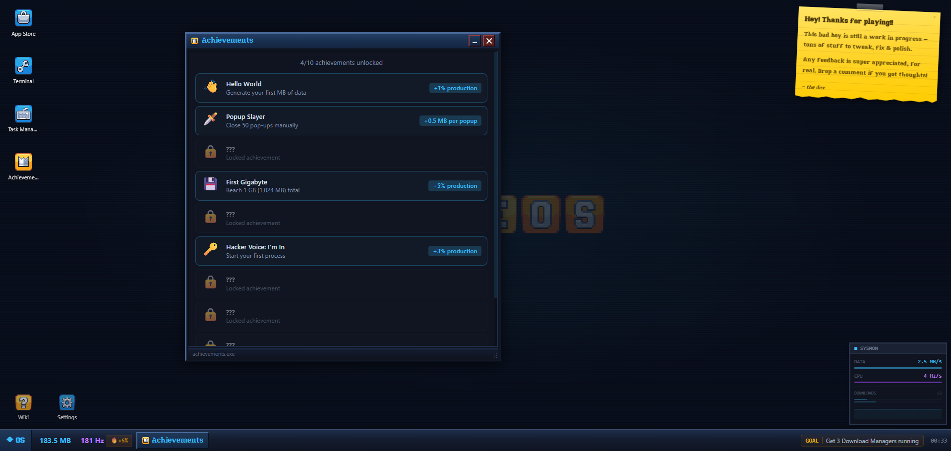 Screenshot 5 for The IdleOS