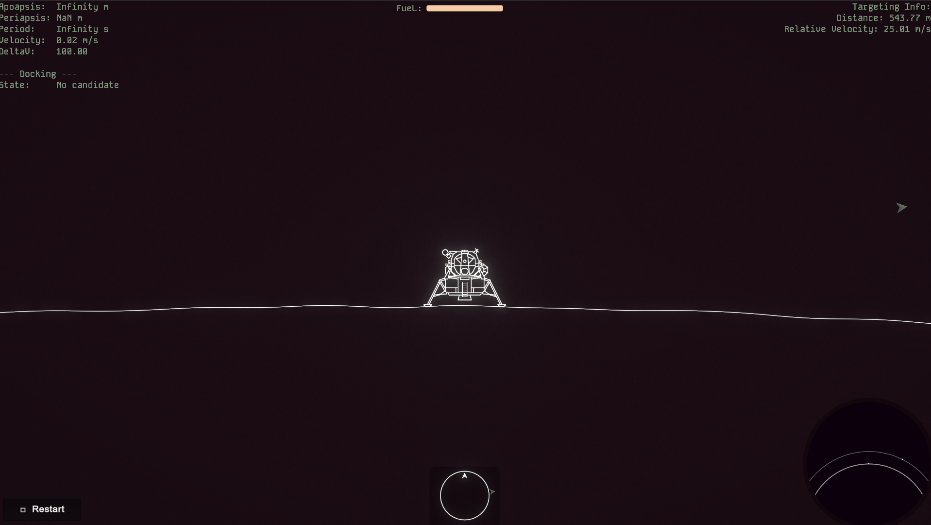 Screenshot 2 for Lunar Rendezvous