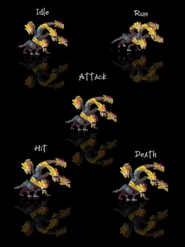 10 Animated RPG Character Asset Pack by a_klingon