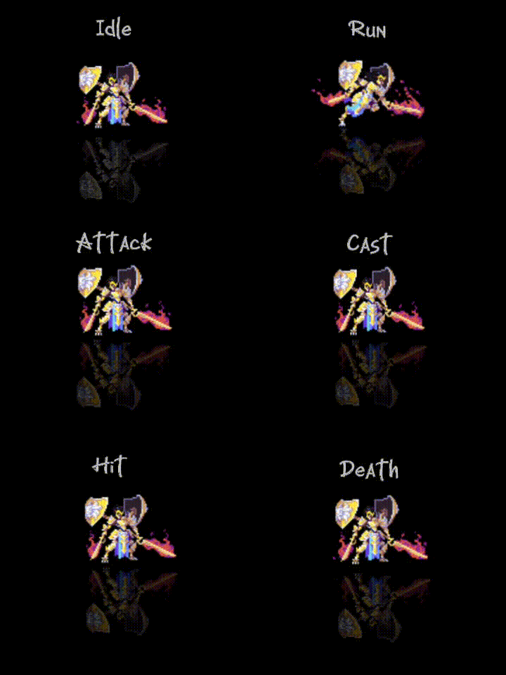 10 Animated RPG Character Asset Pack by a_klingon