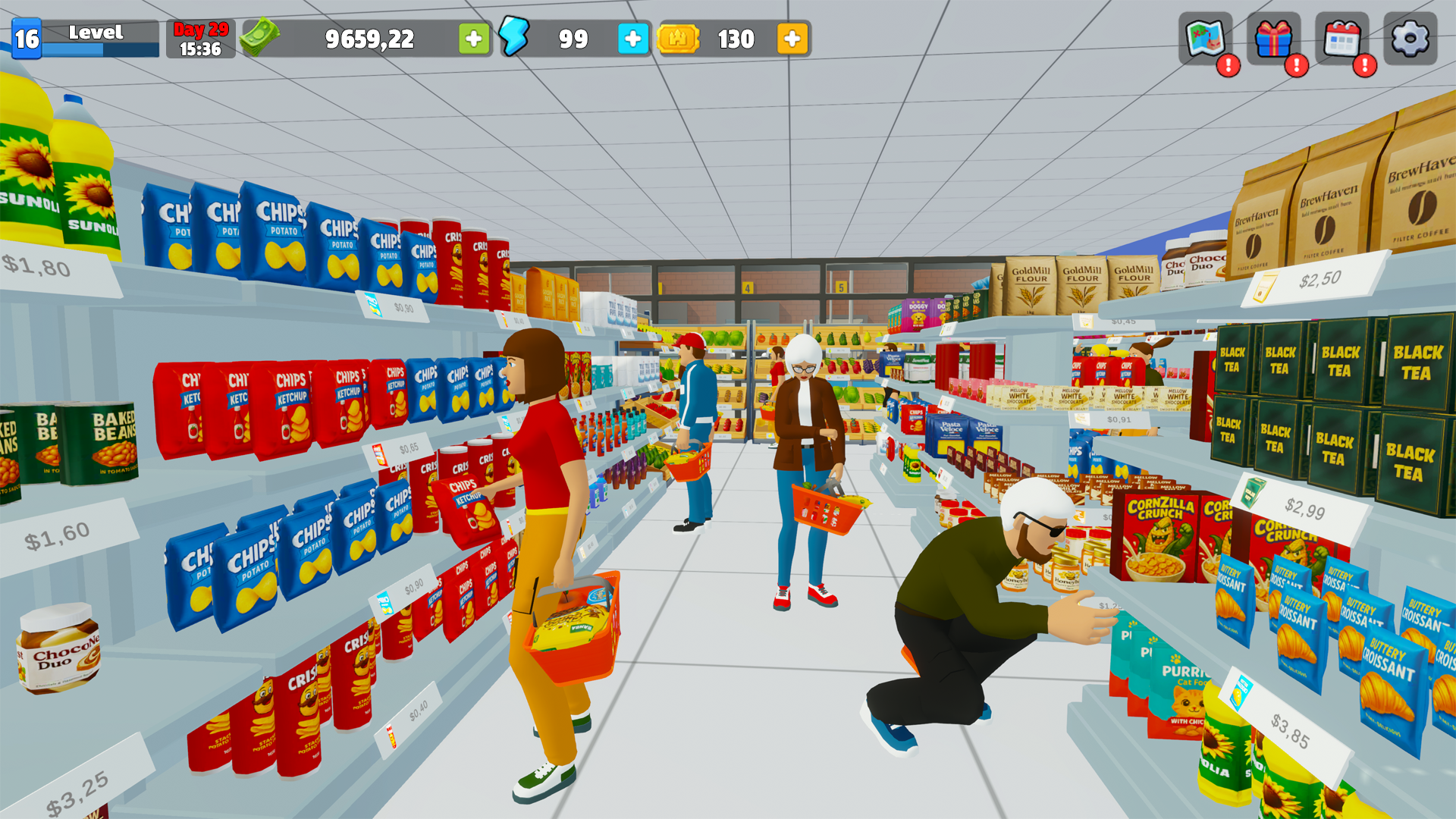 My Supermarket Tycoon Sim 3D by Mücahit Demir