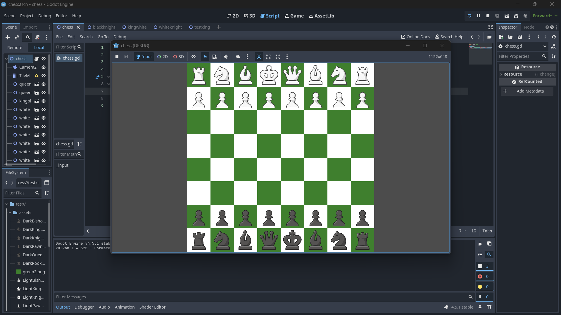 Minimal Chess Asset Pack (2D, Game Ready) by tirth3575