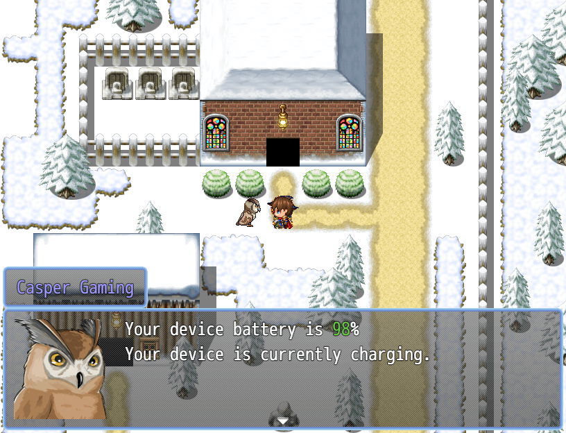 Screenshot 2 for [CGMZ] Battery for RPG Maker MZ