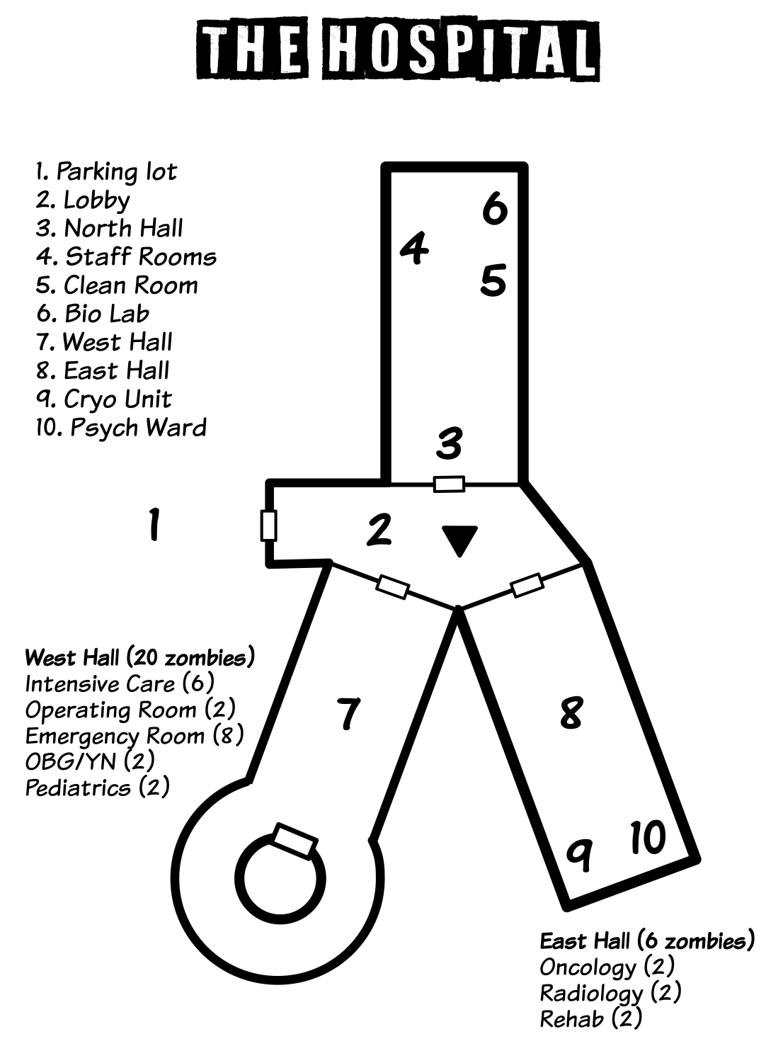 Screenshot 2 for Batty Bio Lab Breakout: An Adventure Module for Super Dead