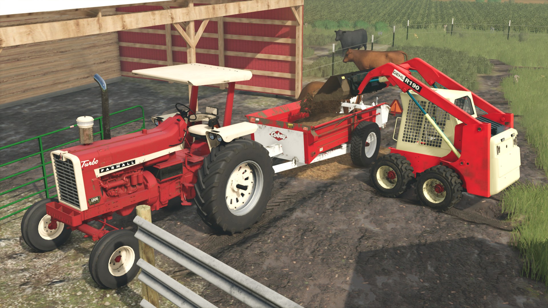 Screenshot 4 for FS25 Cobey Manure Spreader Pack