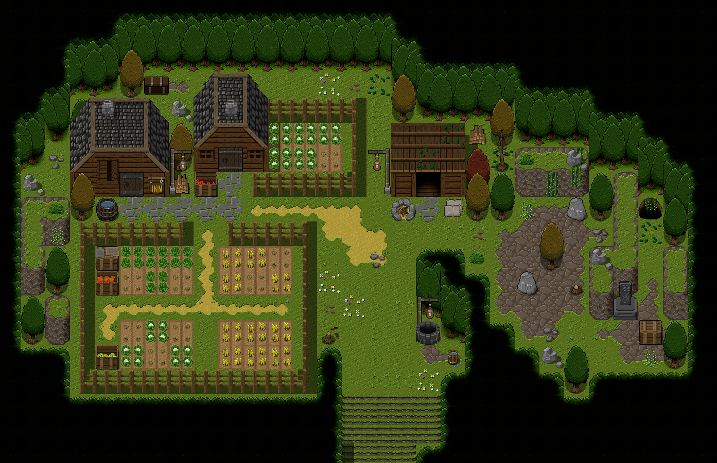 48x48 RPG Tileset Mega Pack – Complete Medieval Pixel Art Assets (RPG ...