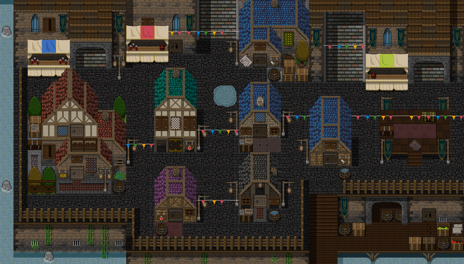 48x48 RPG Tileset Mega Pack – Complete Medieval Pixel Art Assets (RPG ...