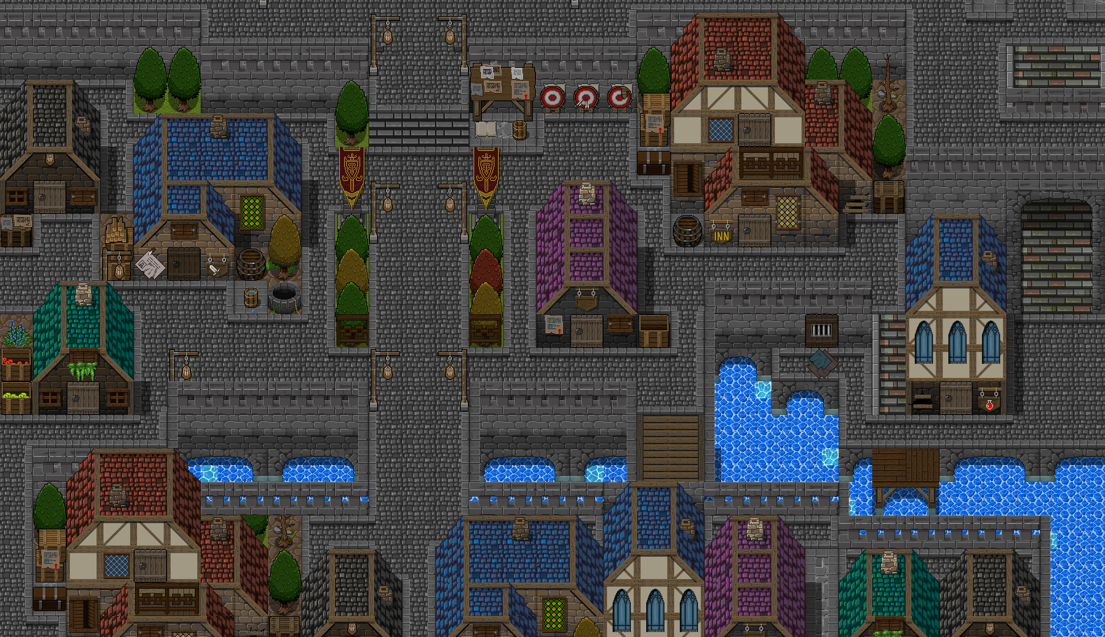 48x48 RPG Tileset Mega Pack – Complete Medieval Pixel Art Assets (RPG ...