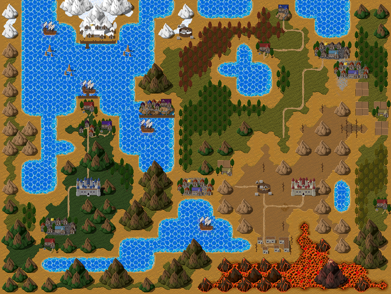 48x48 RPG Tileset Mega Pack – Complete Medieval Pixel Art Assets (RPG ...
