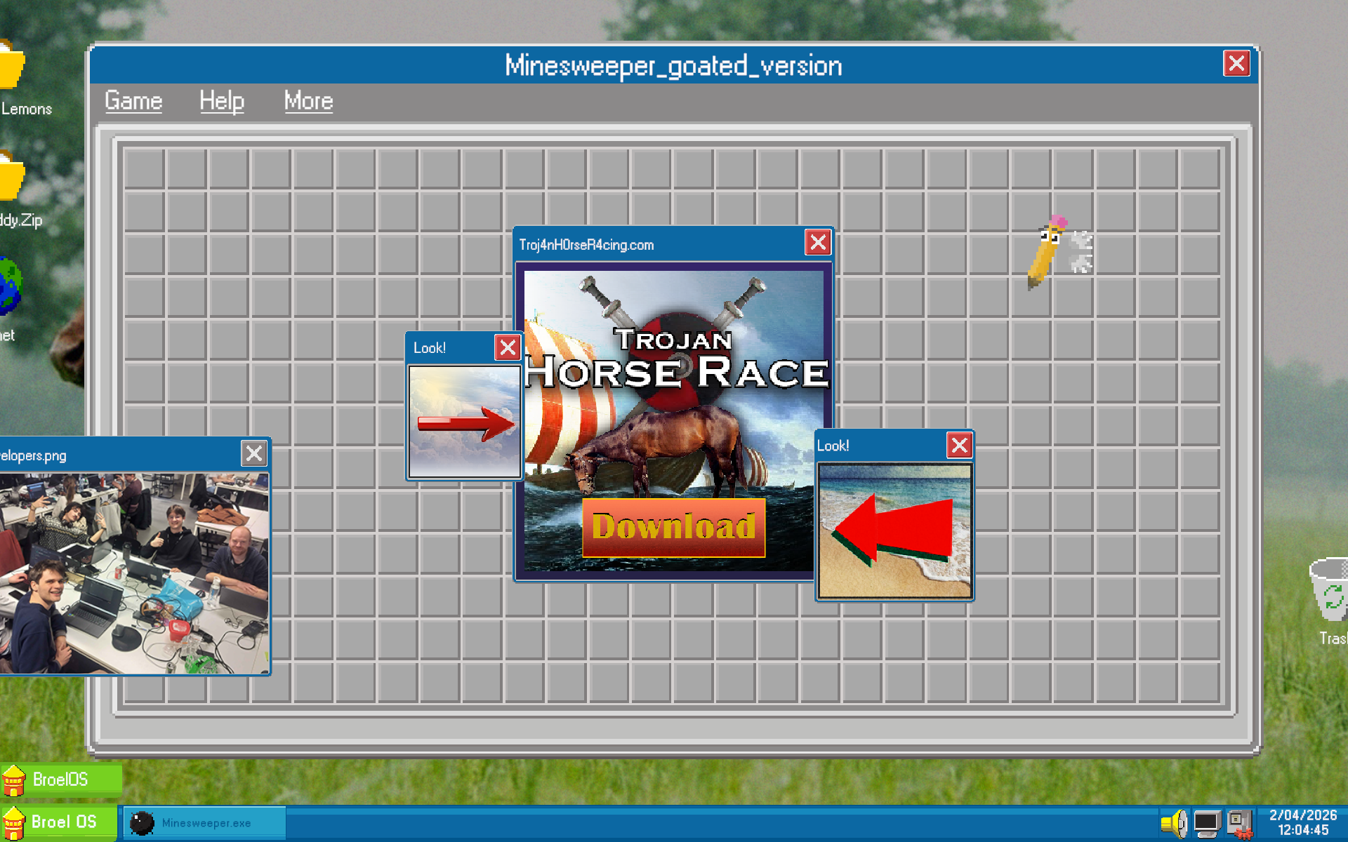 Screenshot 2 for Trojan Horse Race