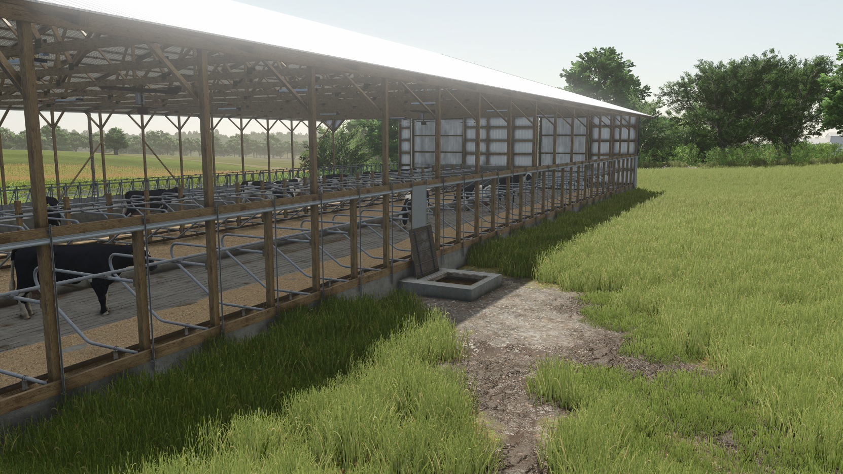 Screenshot 3 for FS 25 80x190ft Freestall Barn