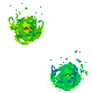 Fantasy Monsters Pack – 2D Pixel Art Enemies Collection by Pozac