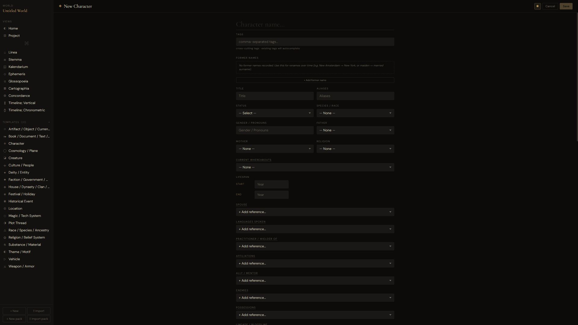 Screenshot 9 for Cartulary