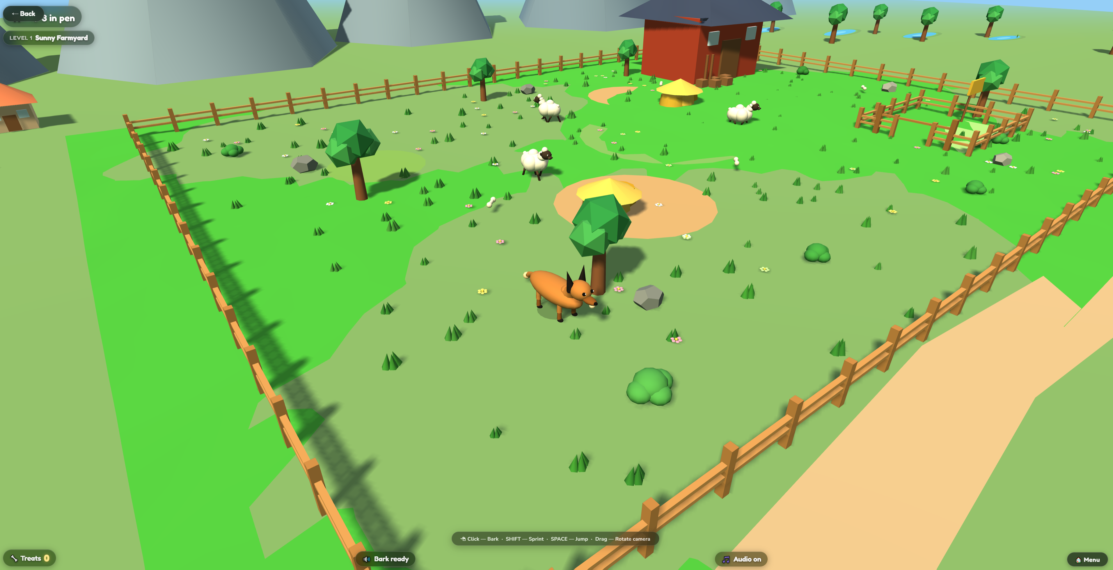 Screenshot 3 for Who Let the Sheep out? - 3D Prototype
