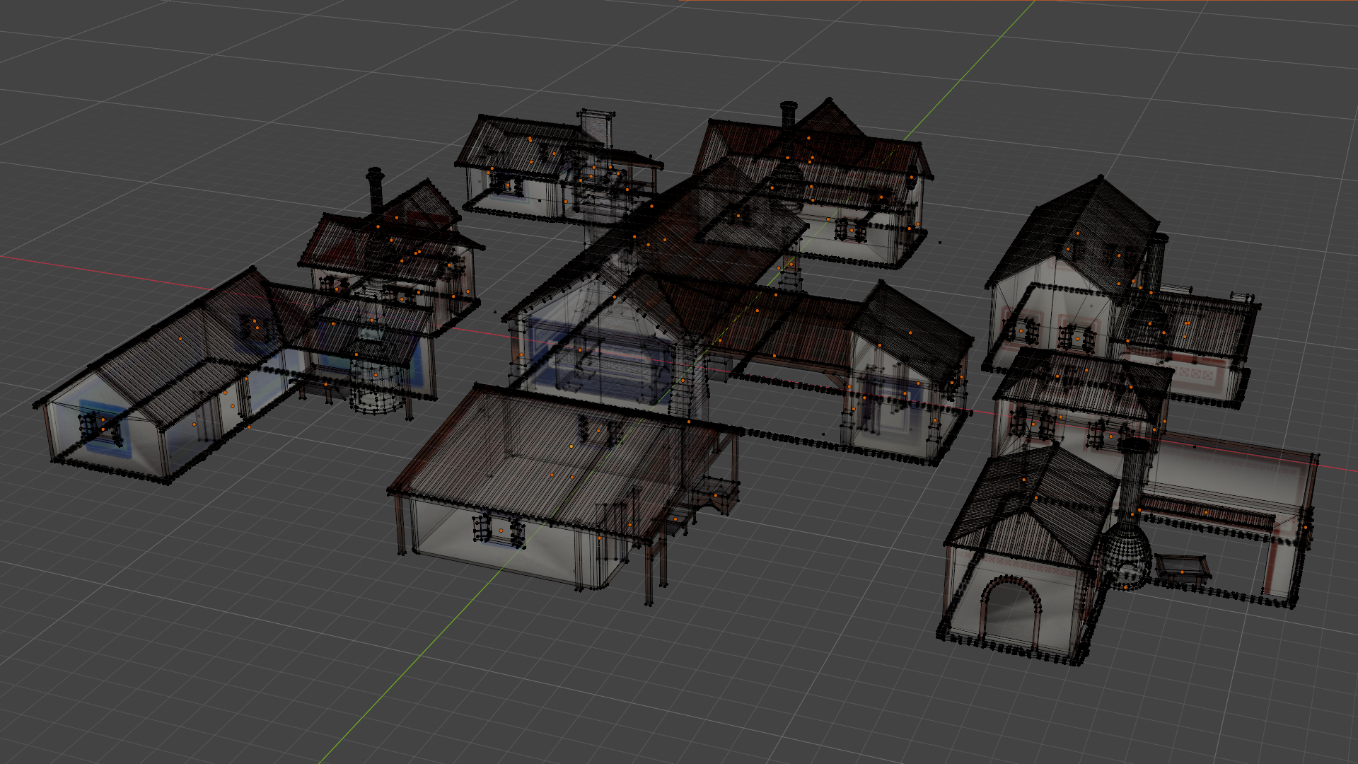 Medieval Houses PACK by Daniel