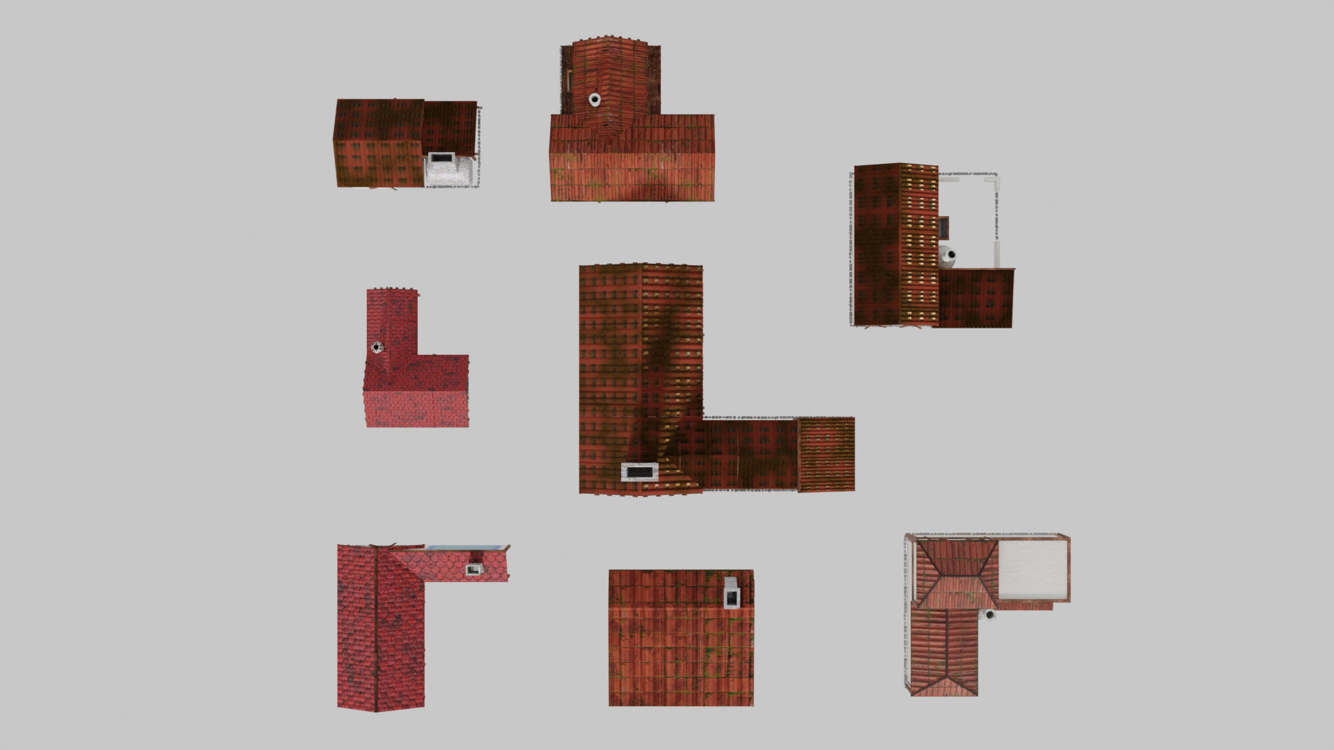 Medieval Houses PACK by Daniel
