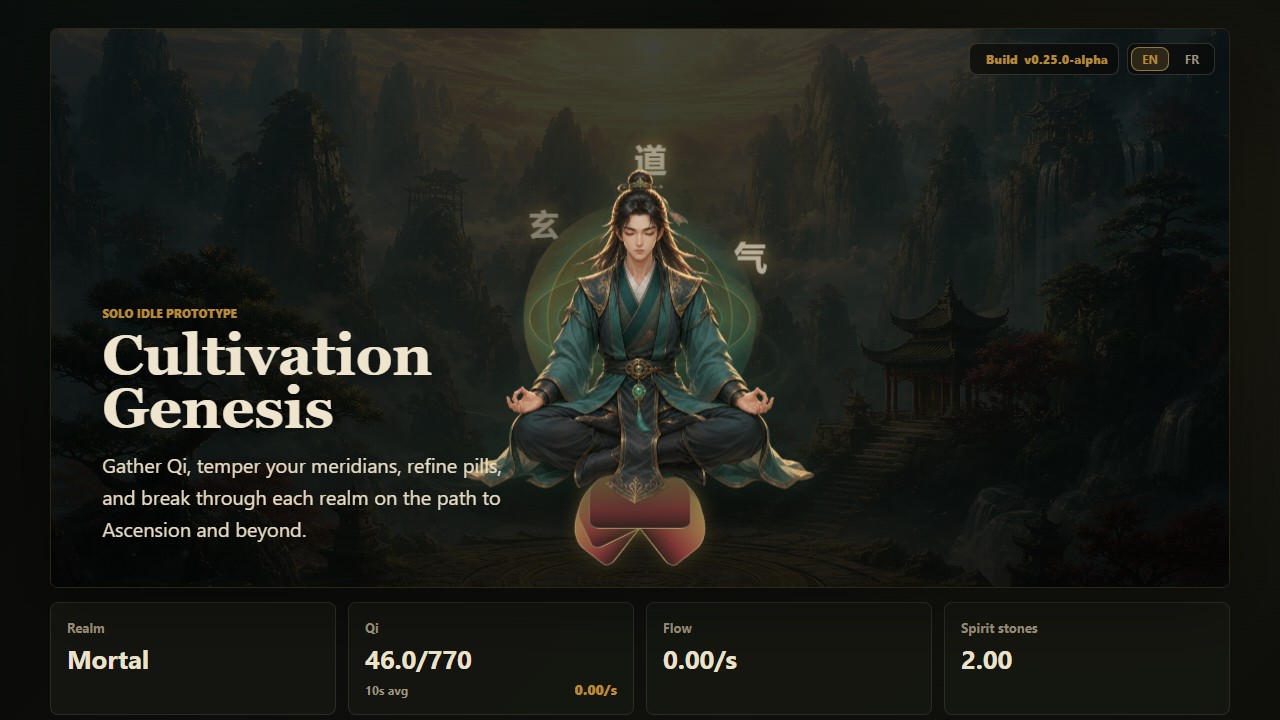 Screenshot 2 for Cultivation Genesis