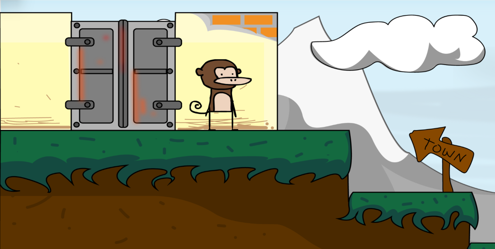 Adventure of Butt Monkey by TripEatsChips
