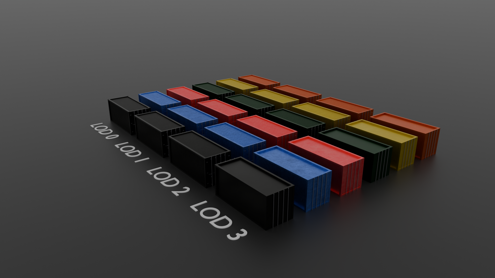 GAME READY CONTAINERS ASSET PACK by Oxygen