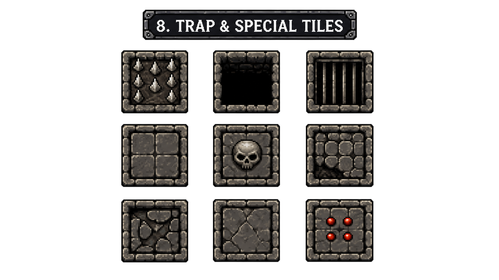 Dungeon Starter Kit — Free Community Pack by SakPix