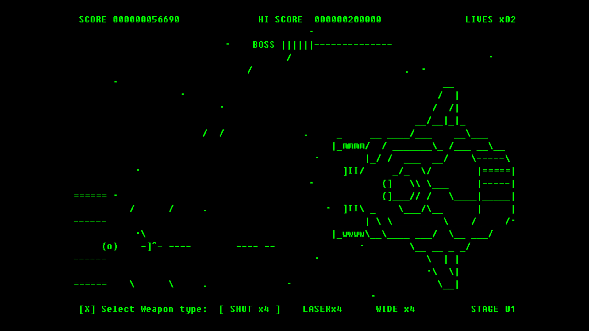 Screenshot 2 for Battle for Asciion (DEMO)