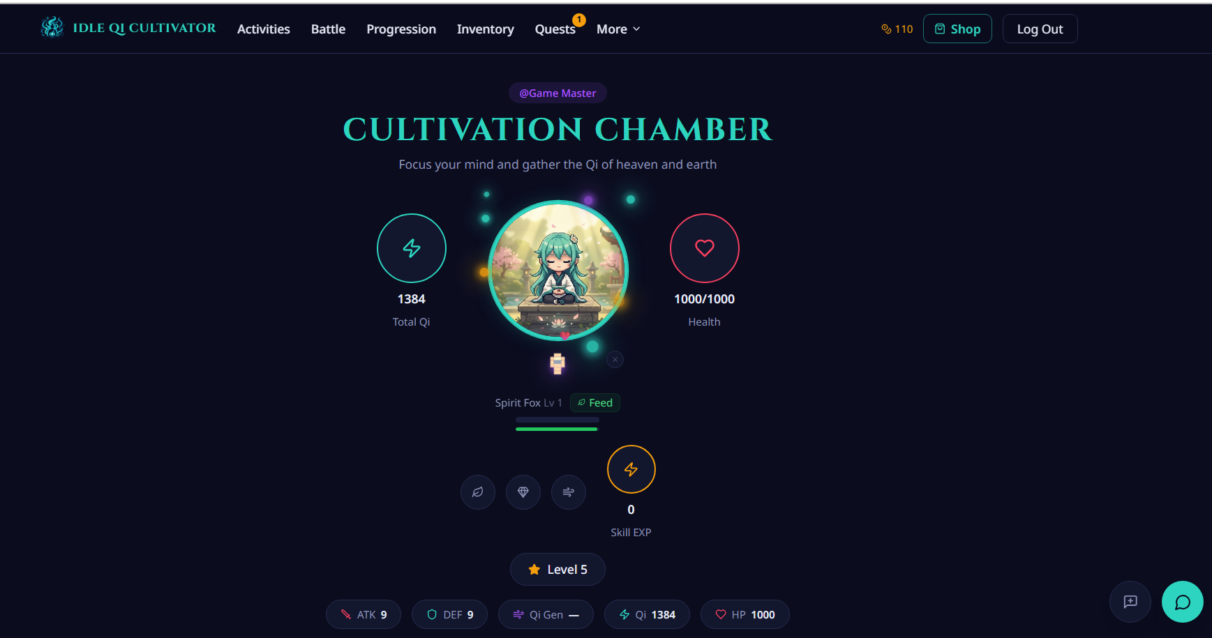 Screenshot 2 for Idle Qi Cultivation
