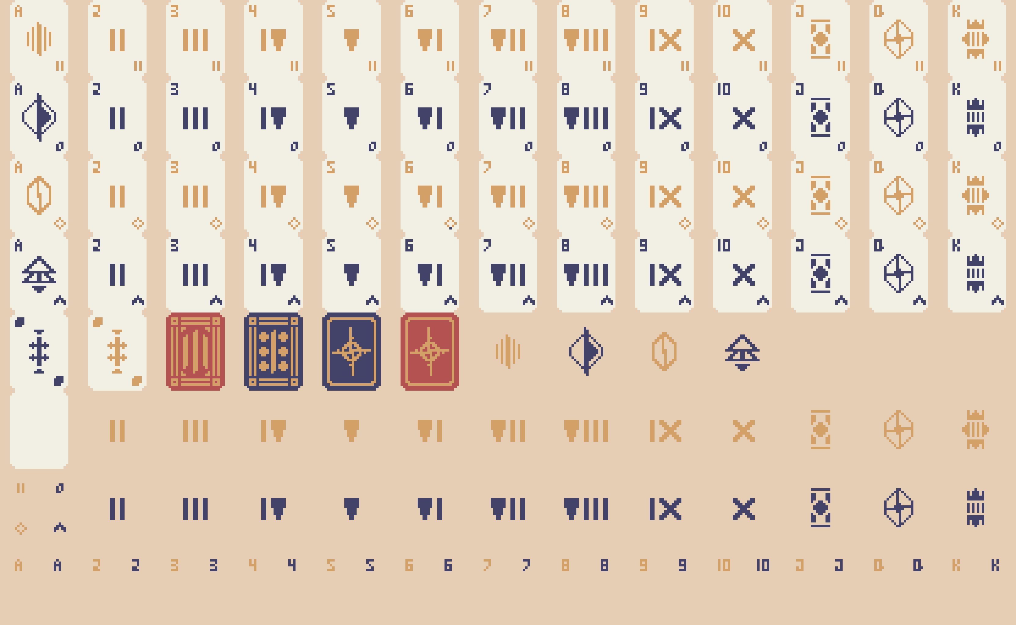 Pixel Playing Cards by SeeOne
