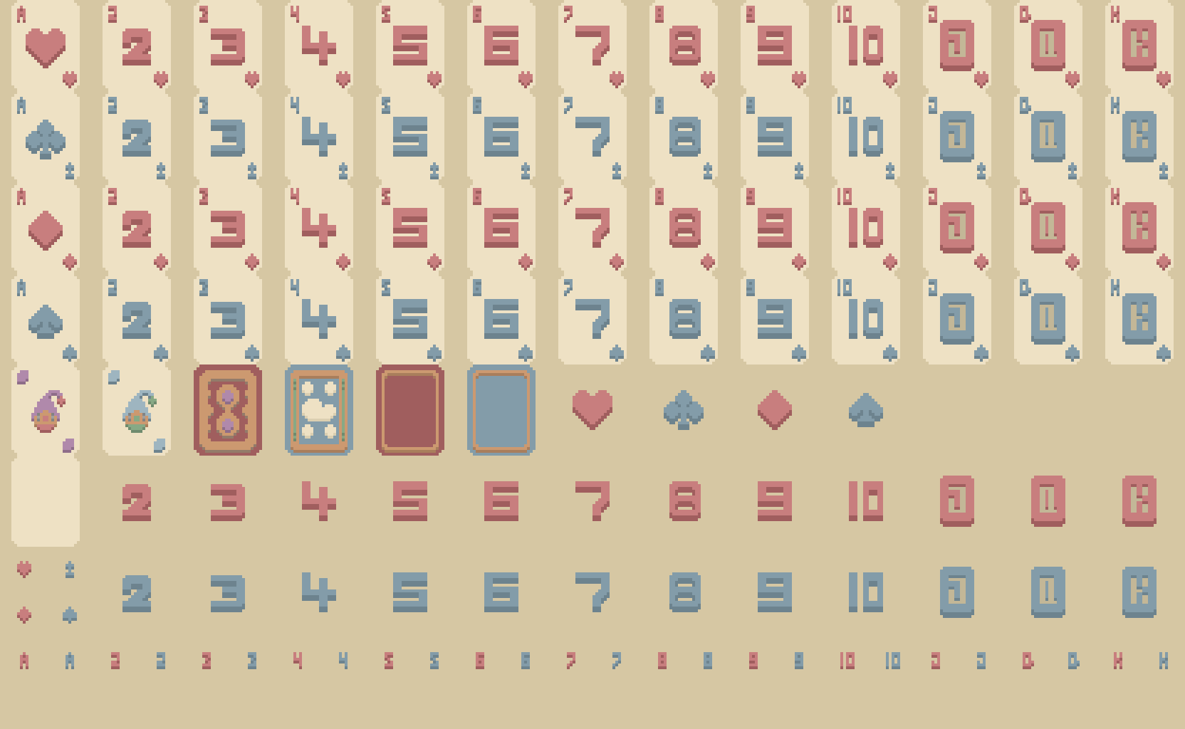 Pixel Playing Cards by SeeOne