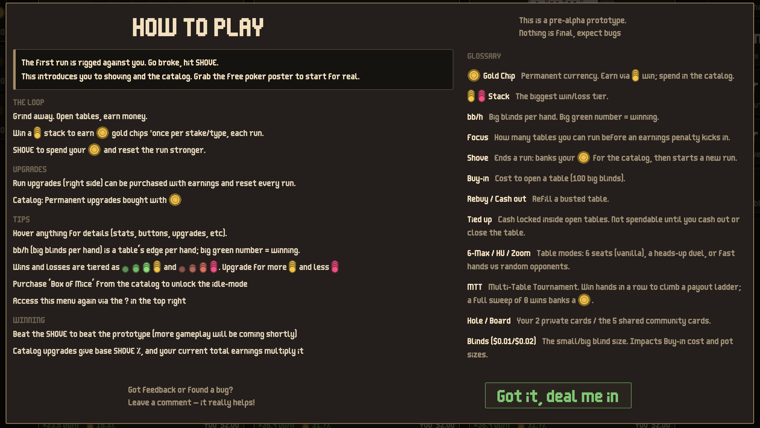 Screenshot 6 for I hardly know'er - Poker Idler Prototype